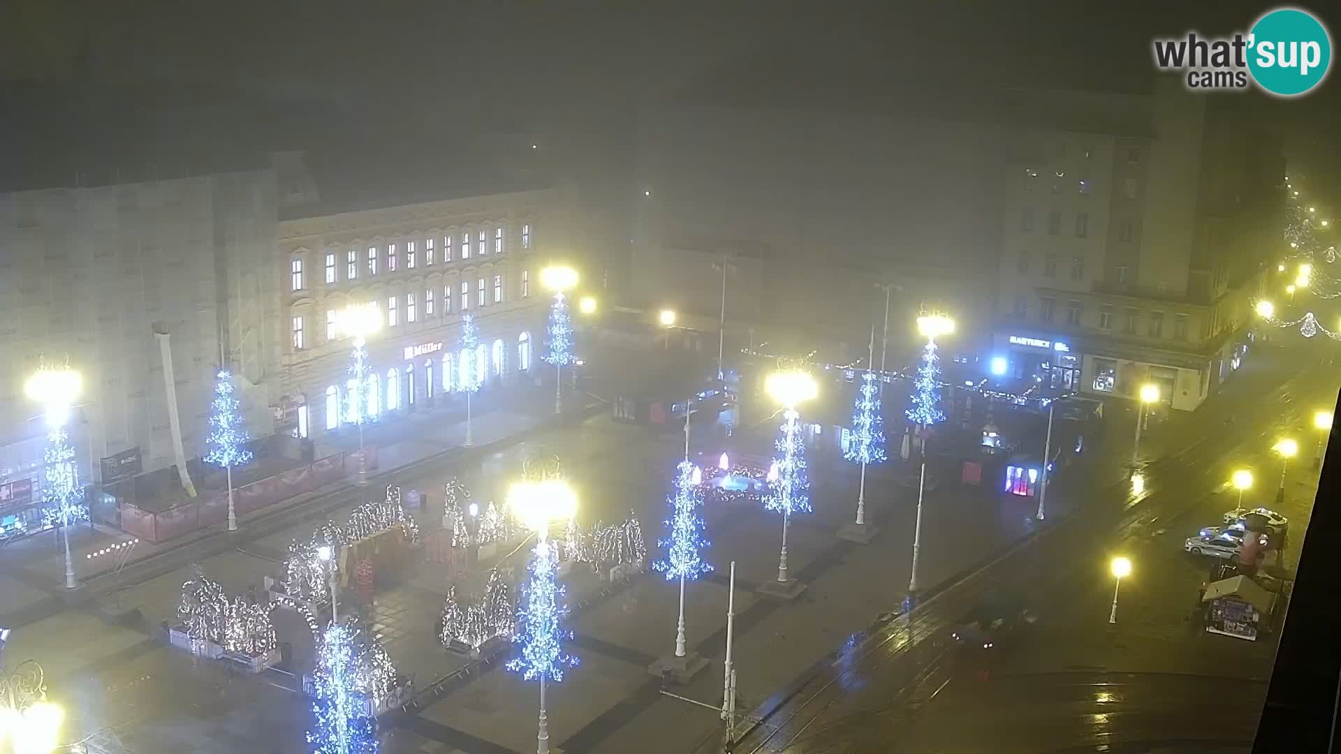 Ban Jelačić Platz  Live webcam Zagreb – Hotel Dubrovnik