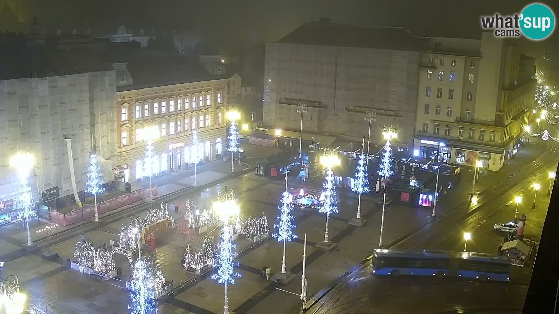Piazza Ban Jelačić livecam Zagreb – Hotel Dubrovnik