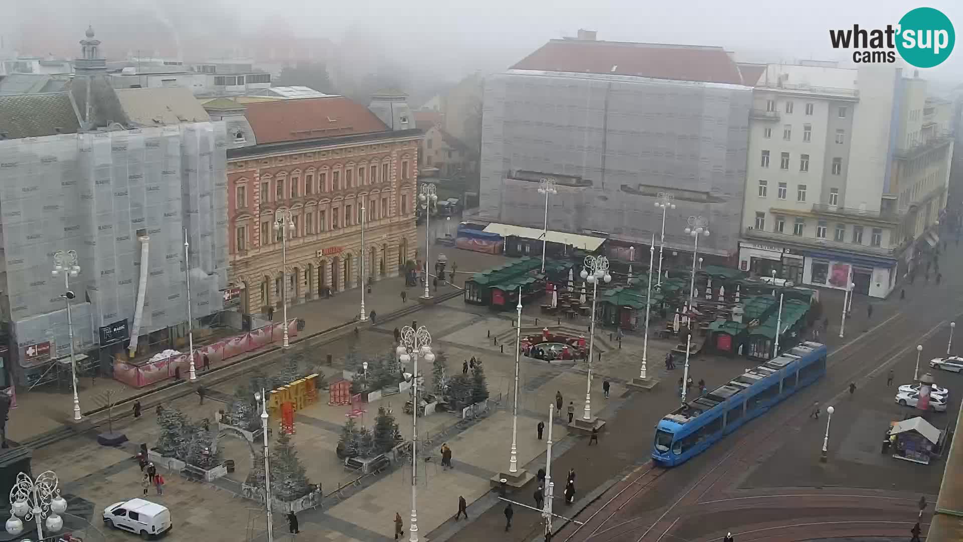 Ban Jelačić live cam Zagreb – Hotel Dubrovnik