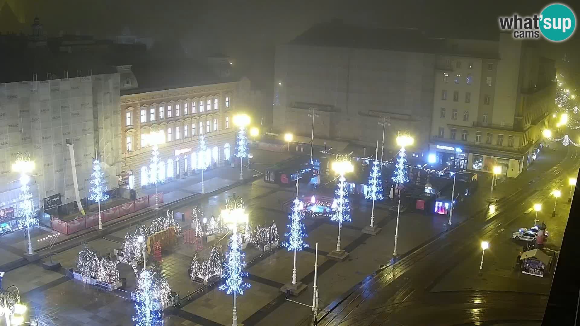 Ban Jelačić Platz Live webcam Zagreb – Hotel Dubrovnik