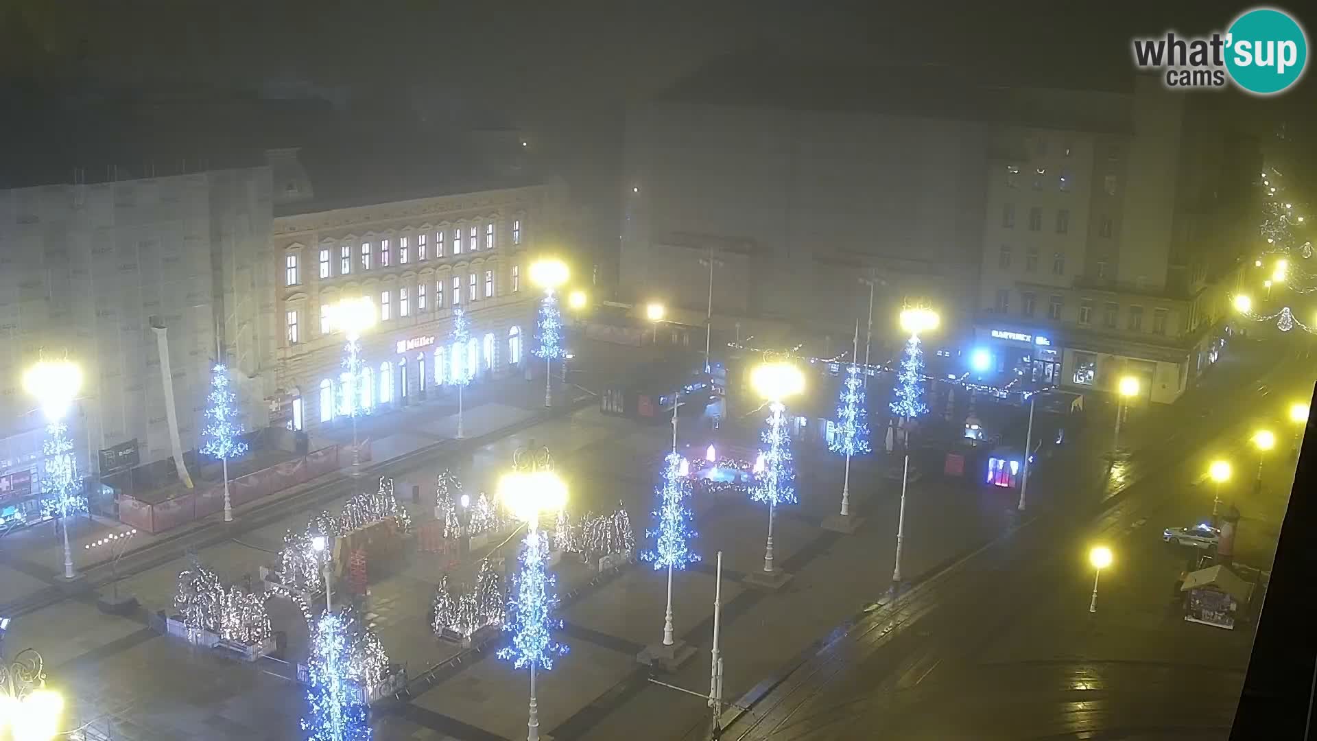 LIVE Webcam Zagreb Hotel Dubrovnik | Ban Jelačić square