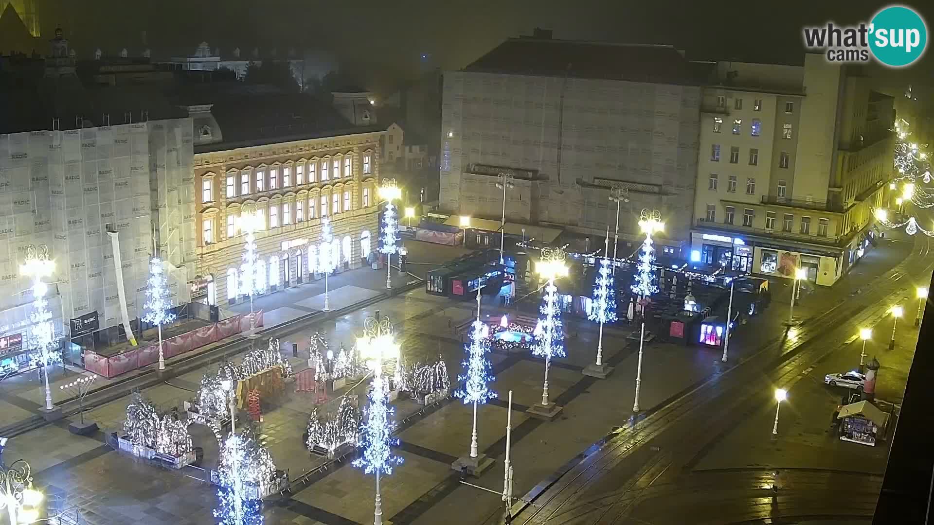 LIVE Webcam Zagreb Hotel Dubrovnik | Ban Jelačić square