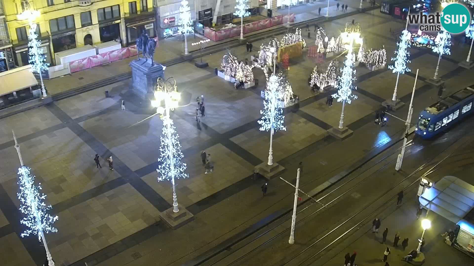 Plaza Ban Jelačić camera en vivo Zagreb – Hotel Dubrovnik