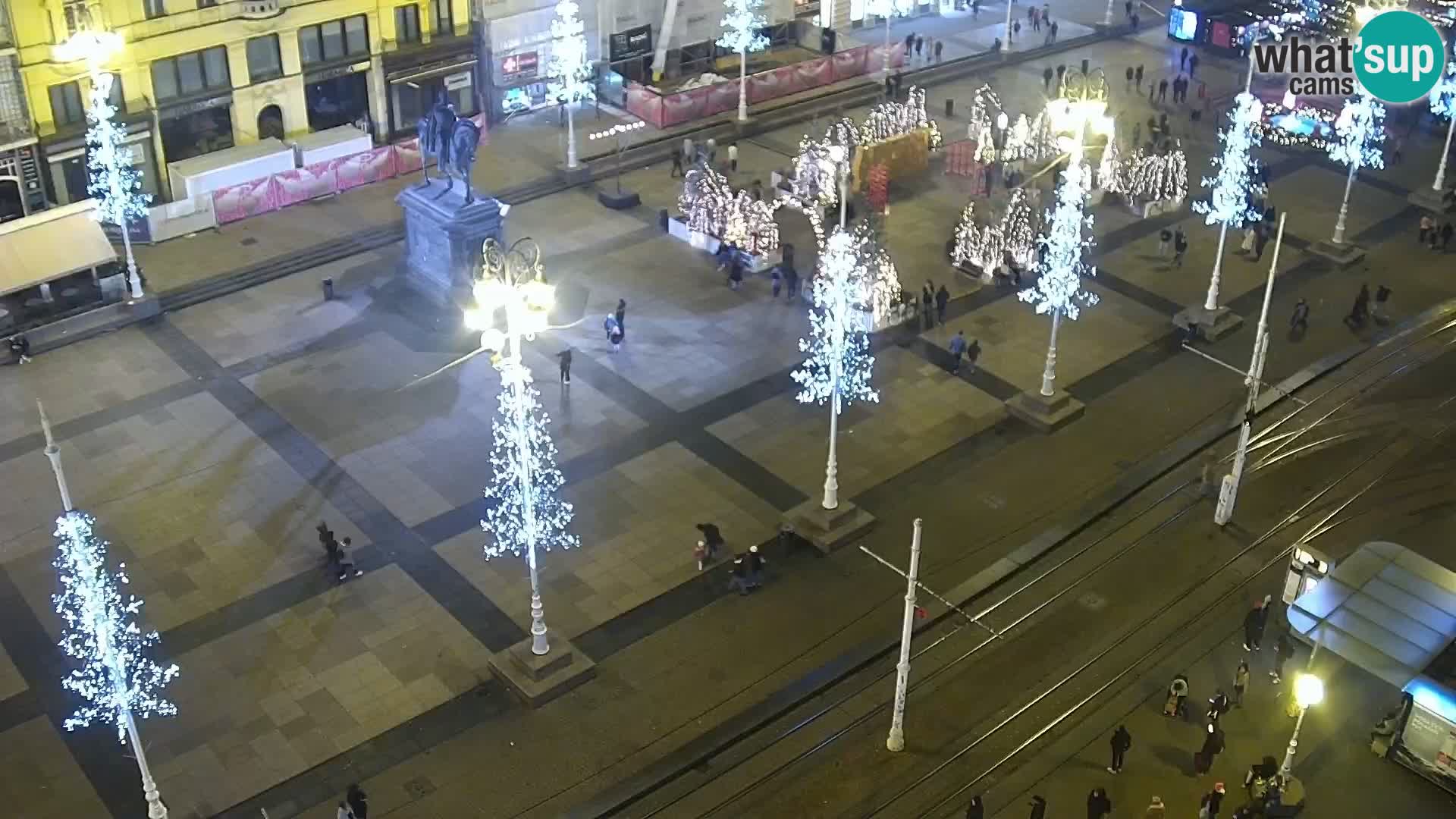 LIVE Webcam Zagreb Hotel Dubrovnik | Ban Jelačić square