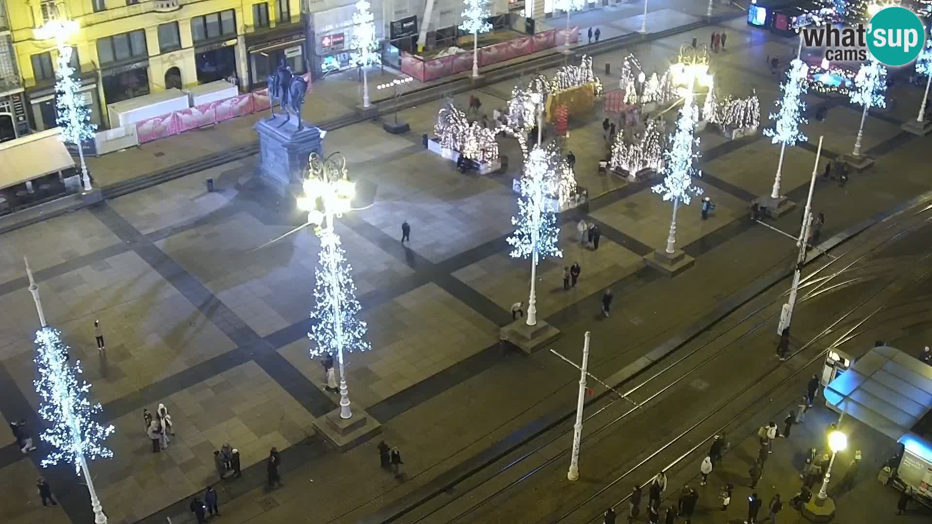 Ban Jelačić live cam Zagreb – Hotel Dubrovnik