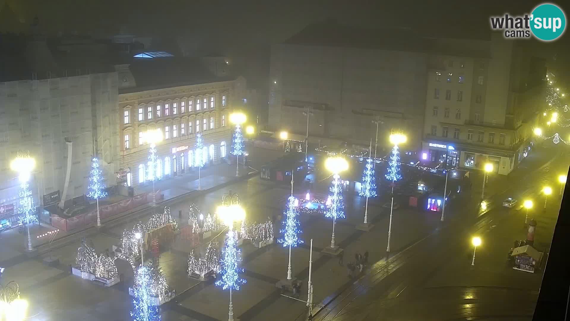 Plaza Ban Jelačić camera en vivo Zagreb – Hotel Dubrovnik