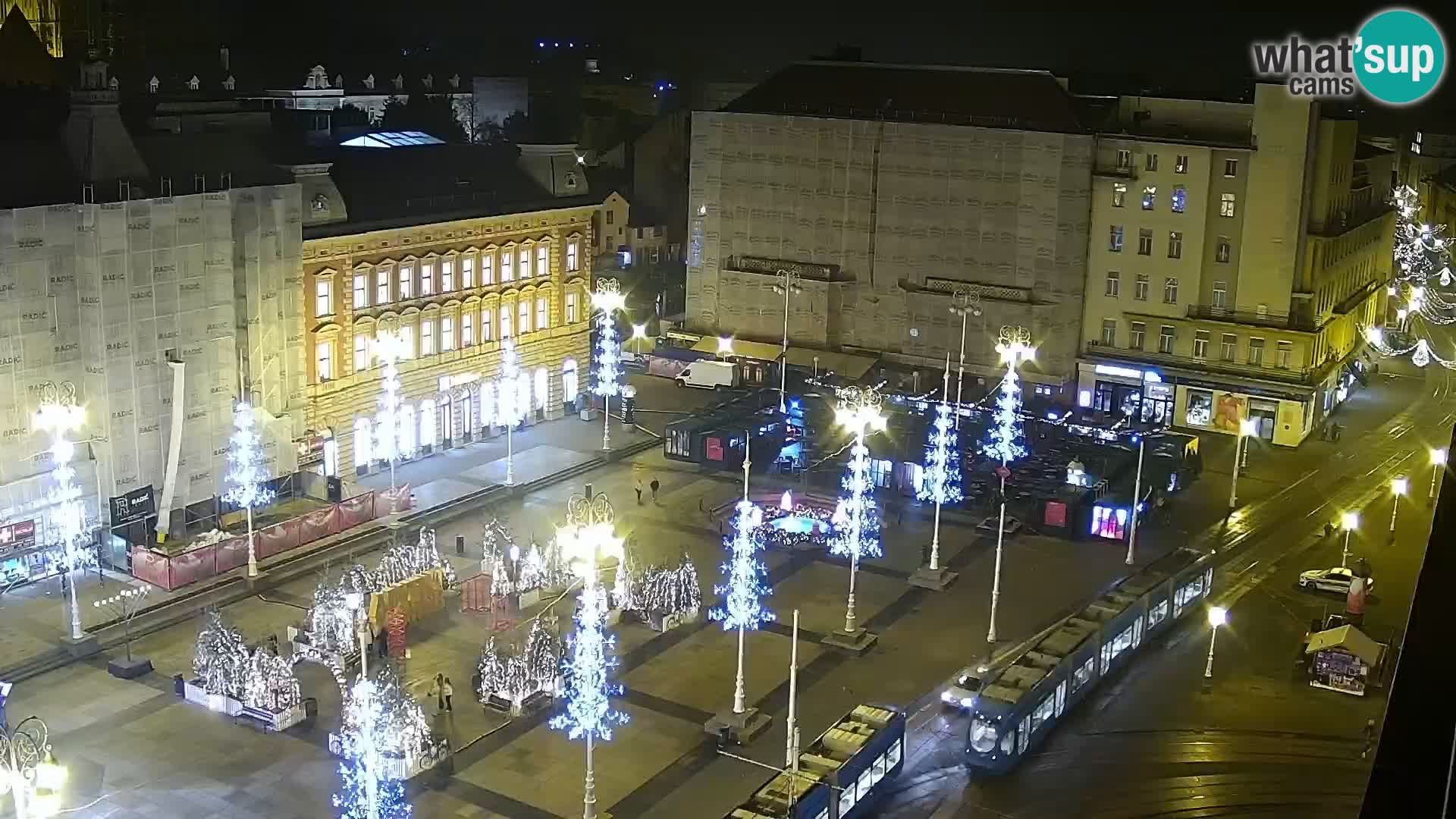 Plaza Ban Jelačić camera en vivo Zagreb – Hotel Dubrovnik