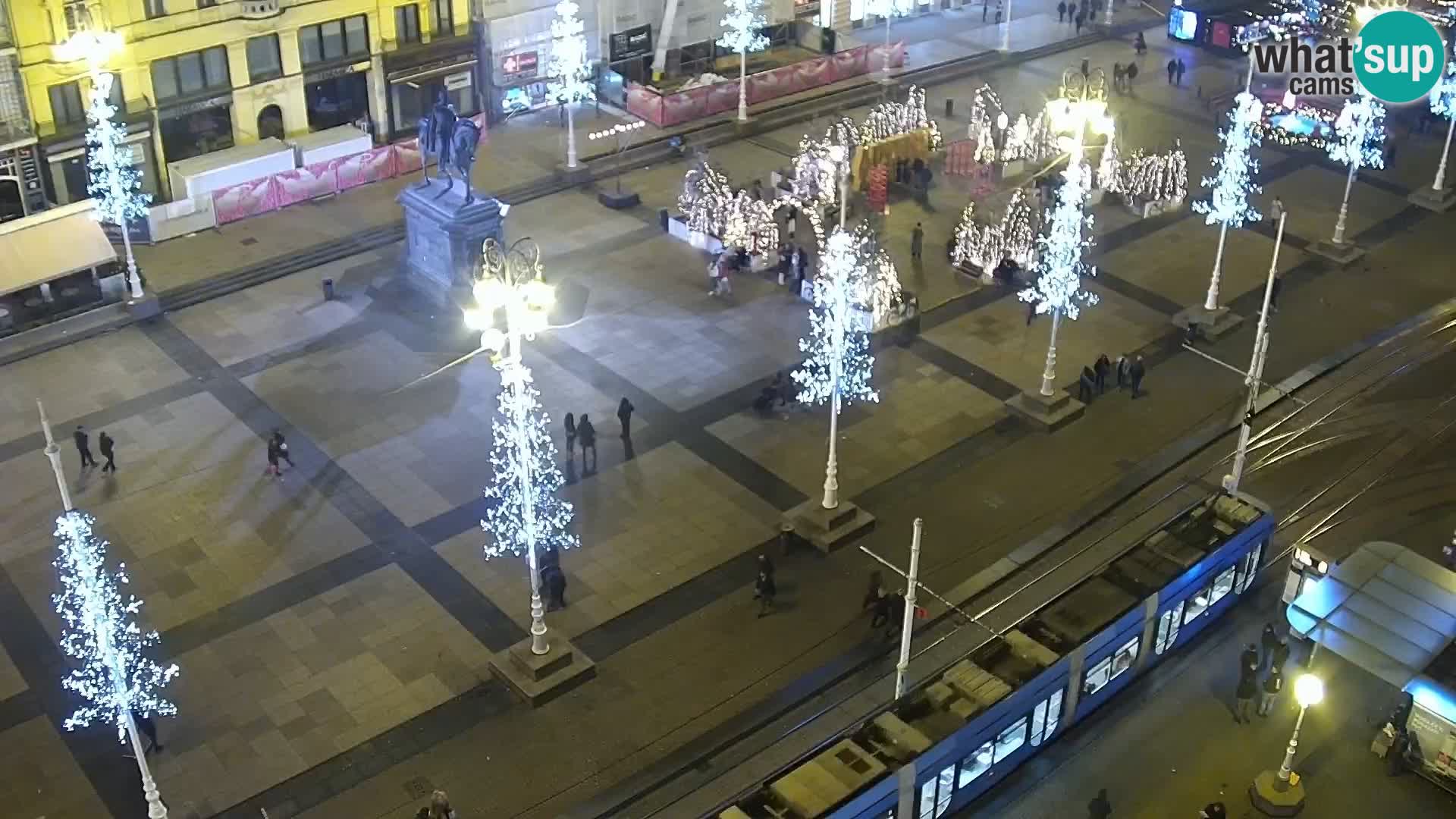 Piazza Ban Jelačić livecam Zagreb – Hotel Dubrovnik
