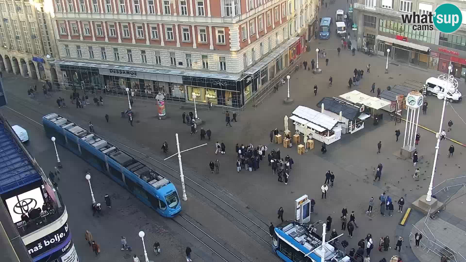 Ban Jelačić live cam Zagreb – Hotel Dubrovnik