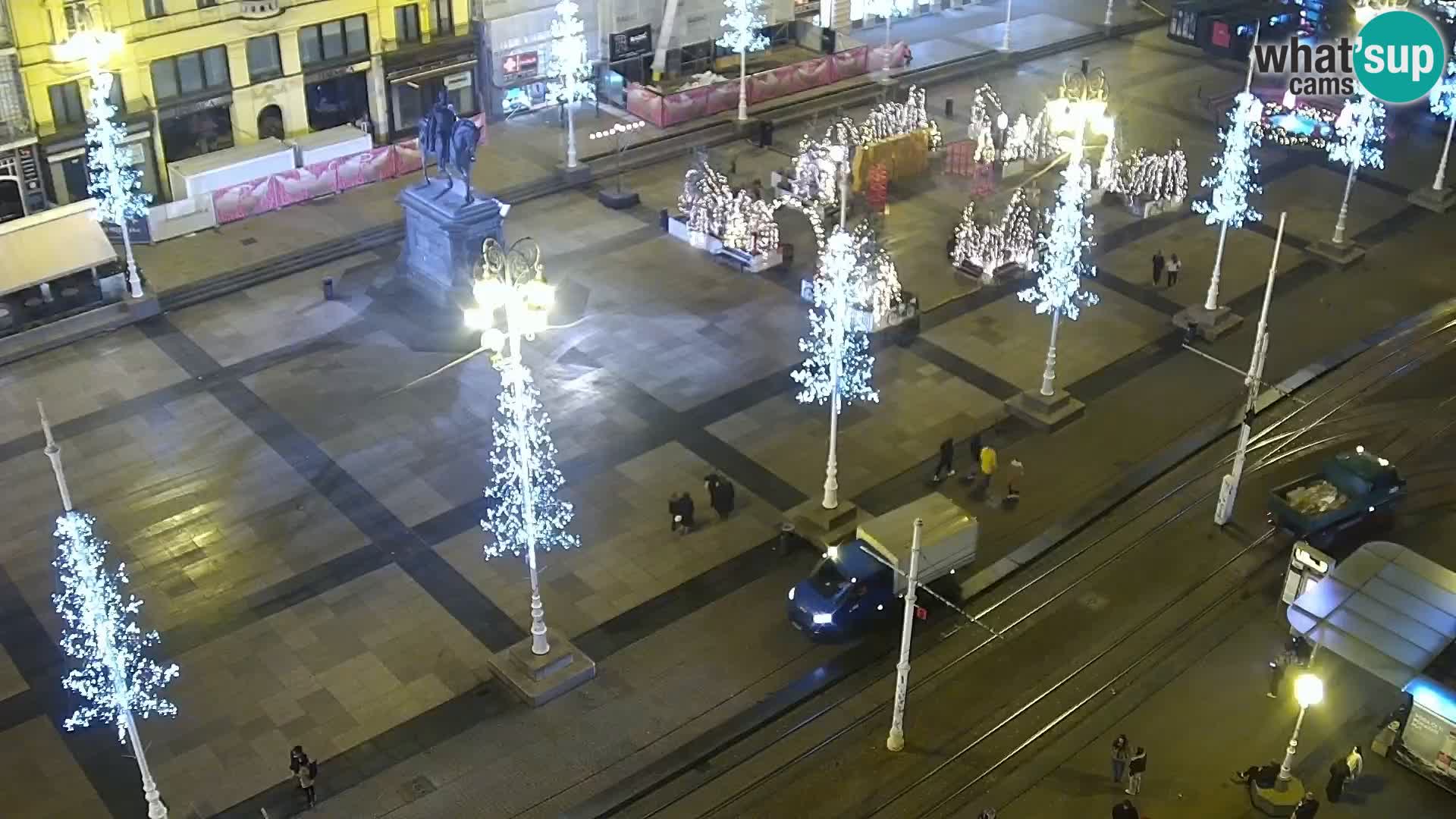 Ban Jelačić live cam Zagreb – Hotel Dubrovnik