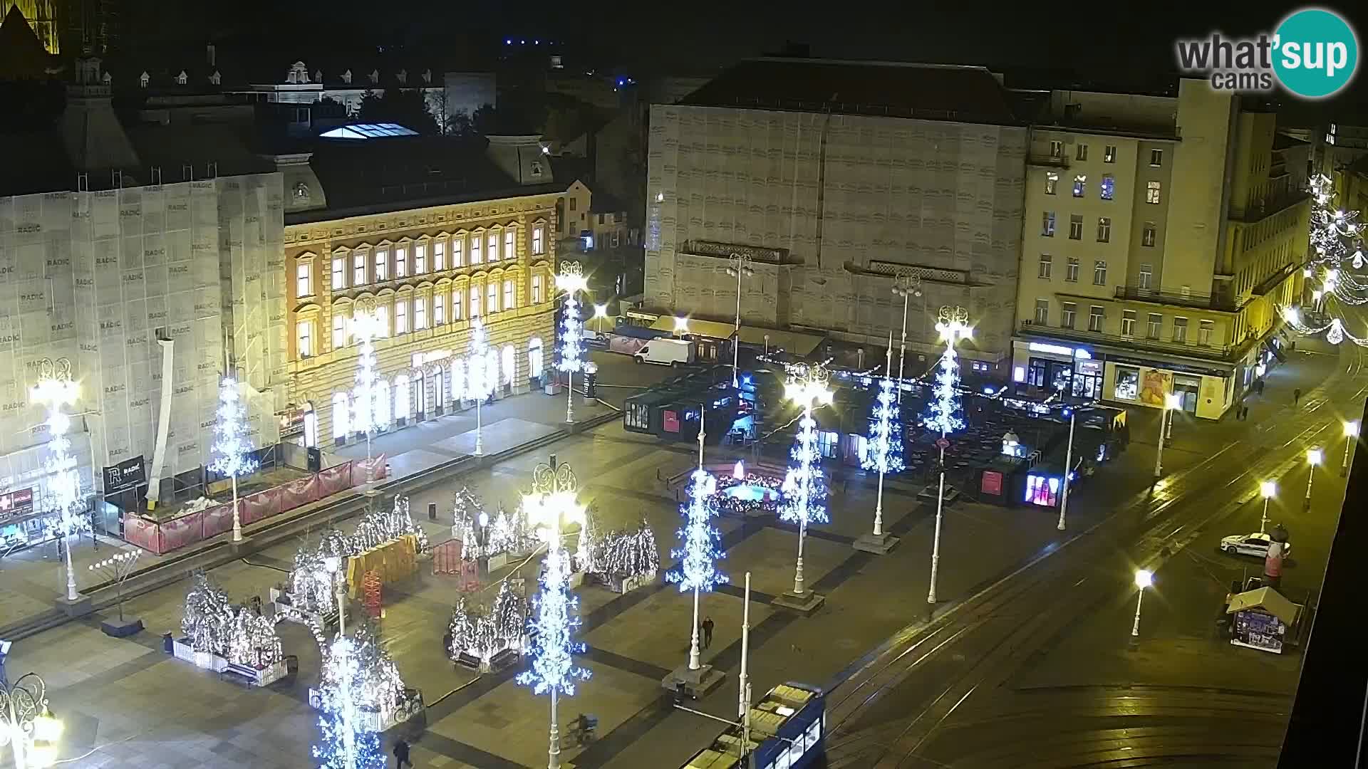 Piazza Ban Jelačić livecam Zagreb – Hotel Dubrovnik