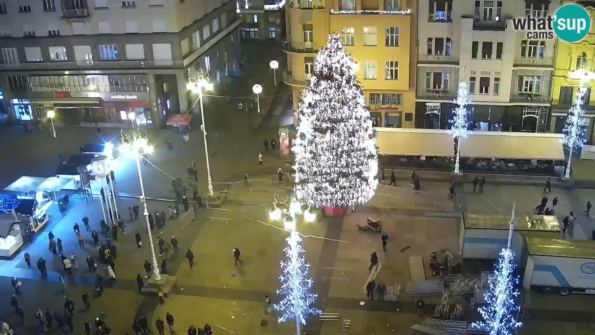 Ban Jelačić Platz Live webcam Zagreb – Hotel Dubrovnik