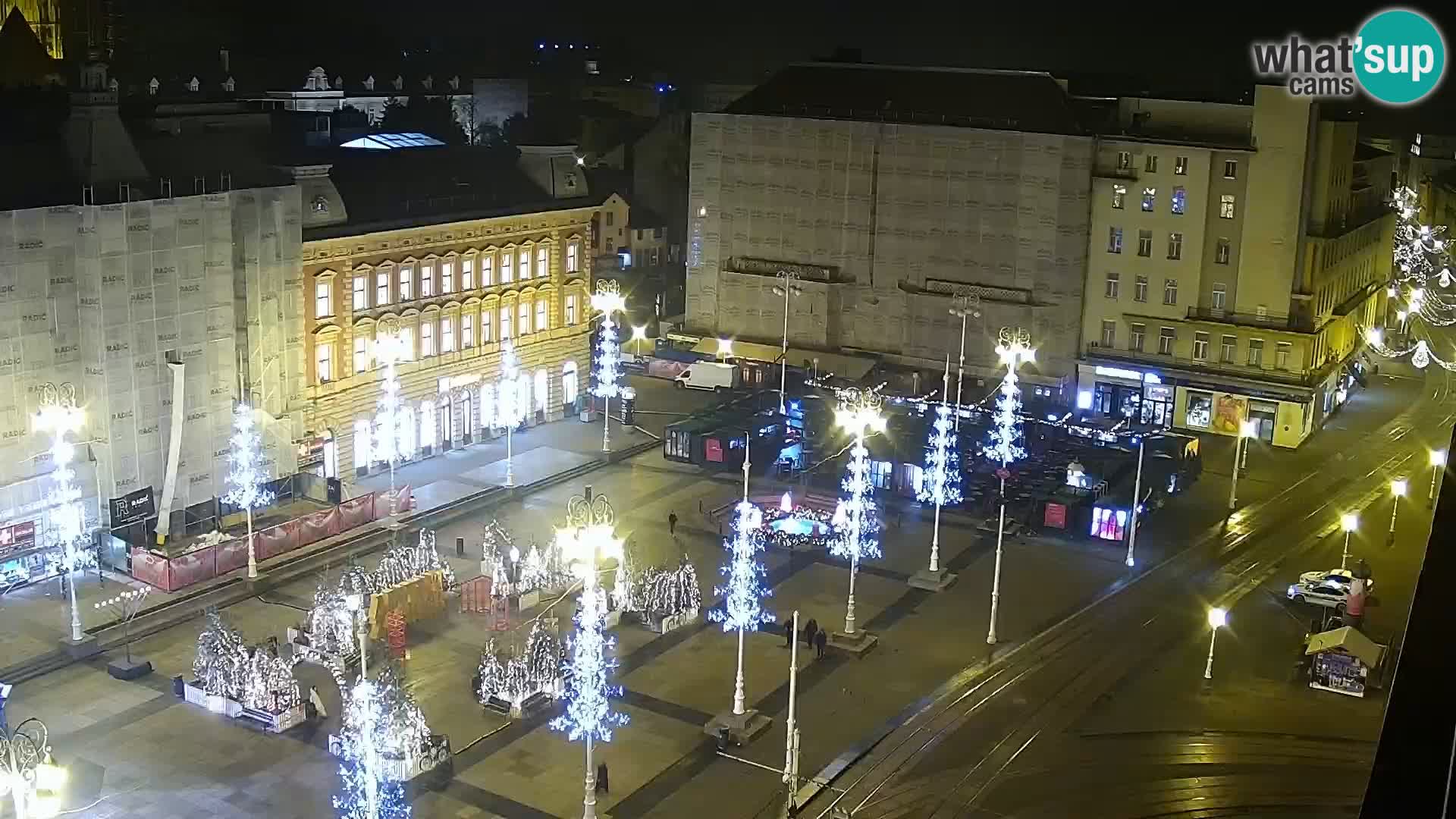Piazza Ban Jelačić livecam Zagreb – Hotel Dubrovnik