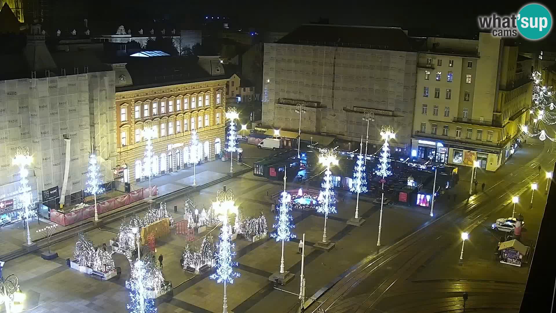 Plaza Ban Jelačić camera en vivo Zagreb – Hotel Dubrovnik