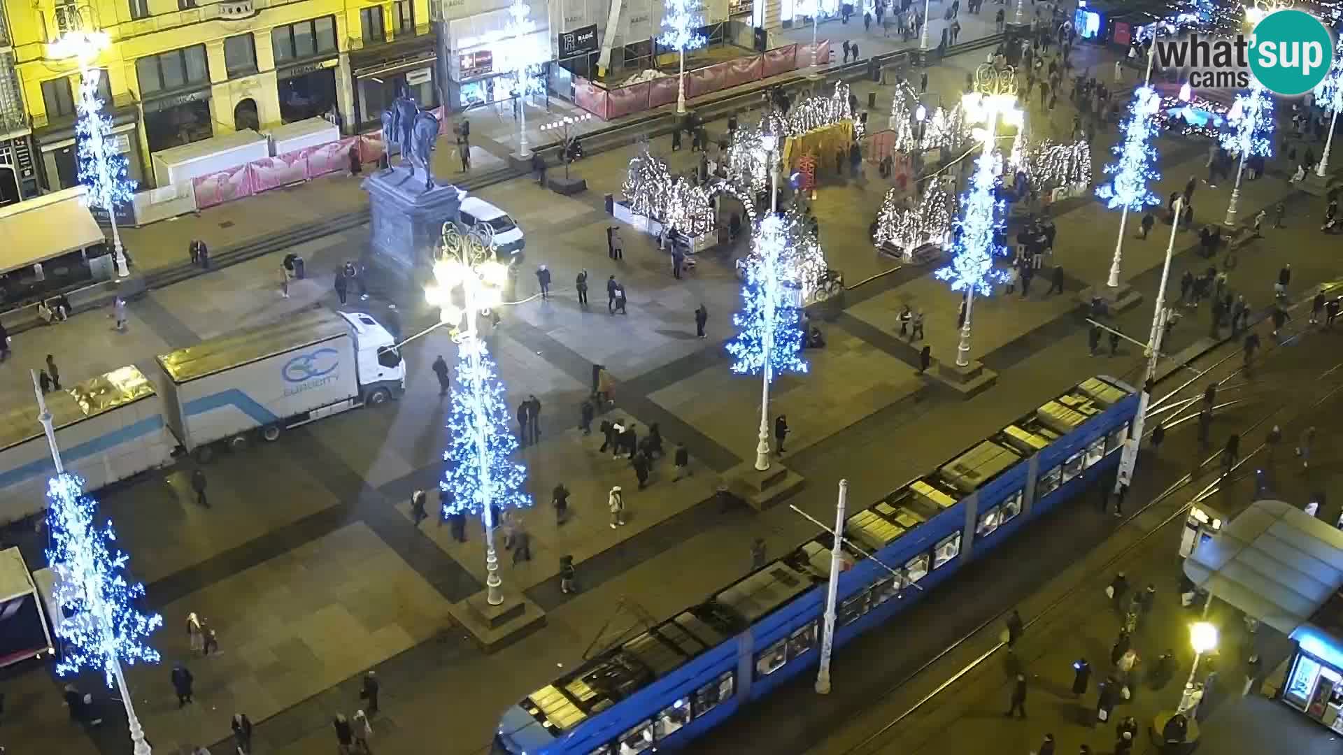 Ban Jelačić live cam Zagreb – Hotel Dubrovnik