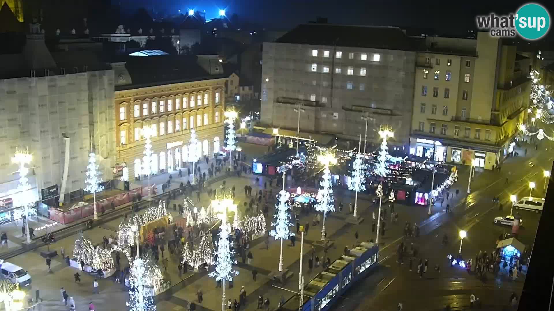 Ban Jelačić Platz Live webcam Zagreb – Hotel Dubrovnik