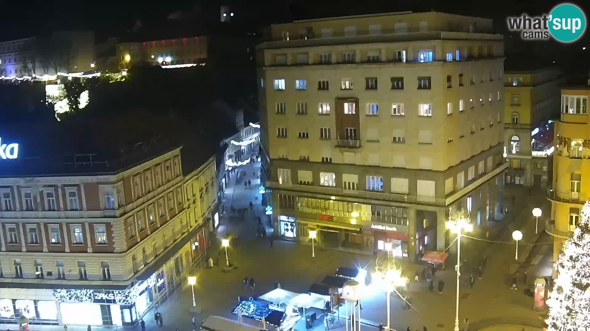 Ban Jelačić live cam Zagreb – Hotel Dubrovnik