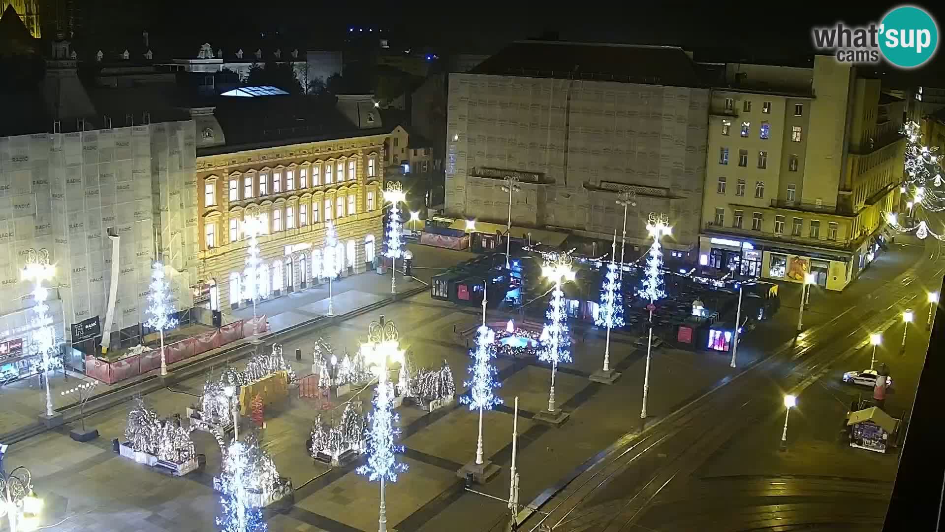 Piazza Ban Jelačić livecam Zagreb – Hotel Dubrovnik
