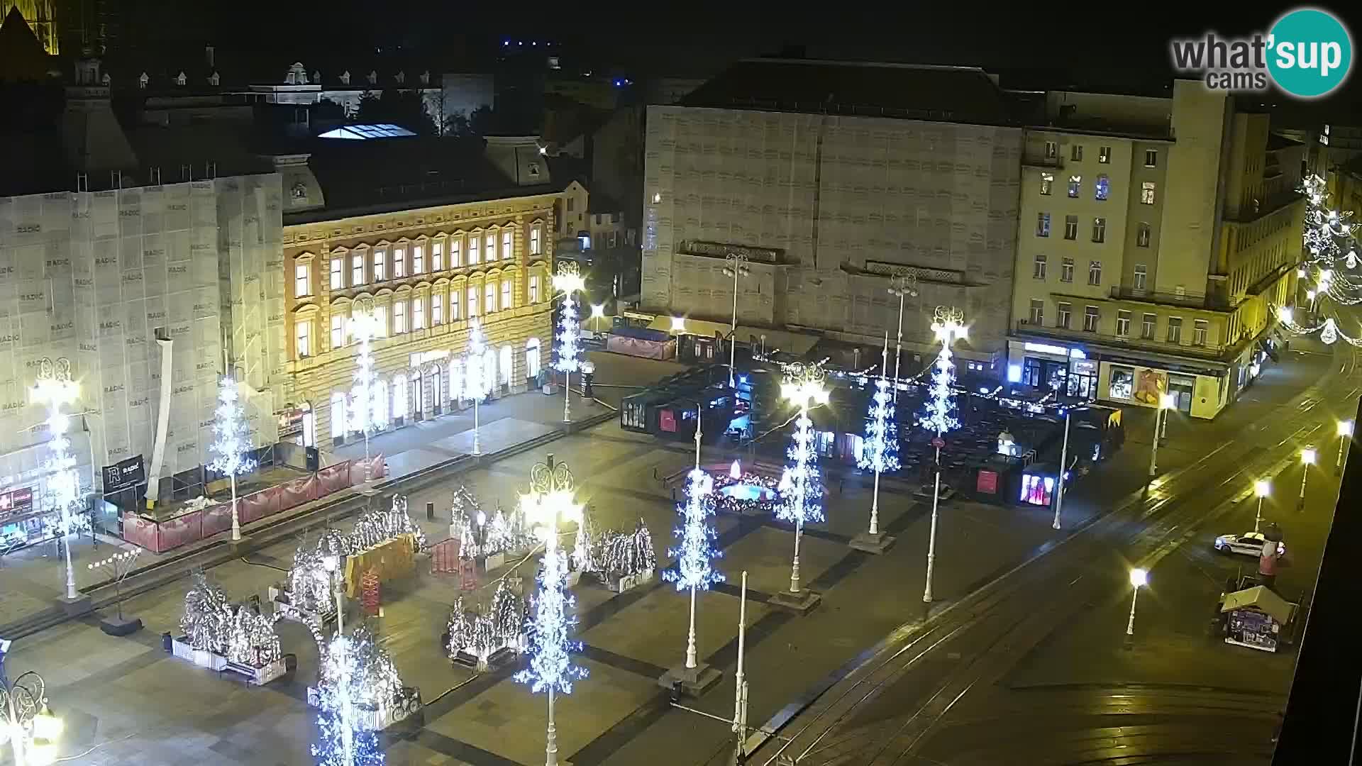 Piazza Ban Jelačić livecam Zagreb – Hotel Dubrovnik