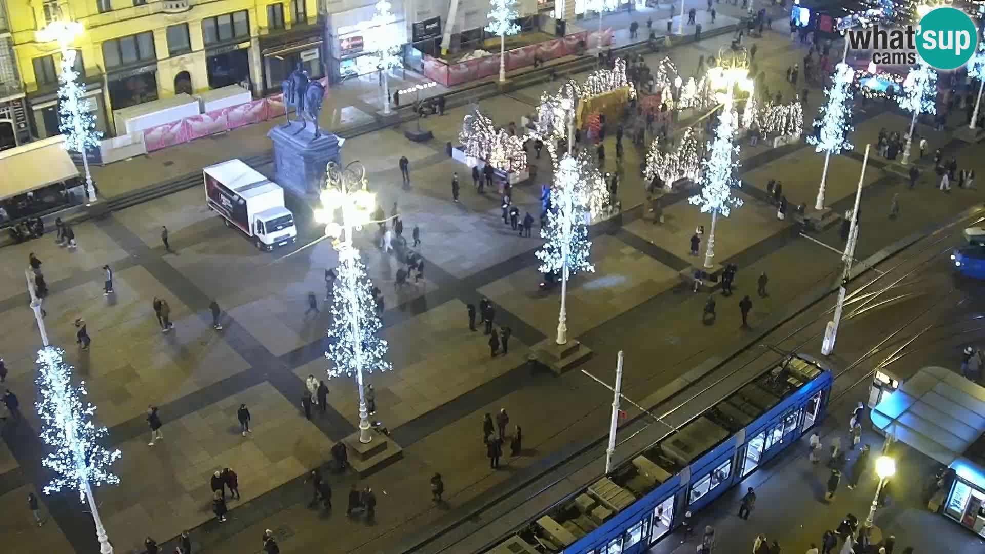 LIVE Webcam Zagreb Hotel Dubrovnik | Ban Jelačić square