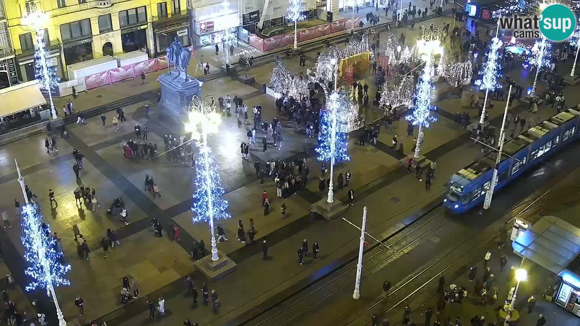 LIVE Webcam Zagreb Hotel Dubrovnik | Ban Jelačić square