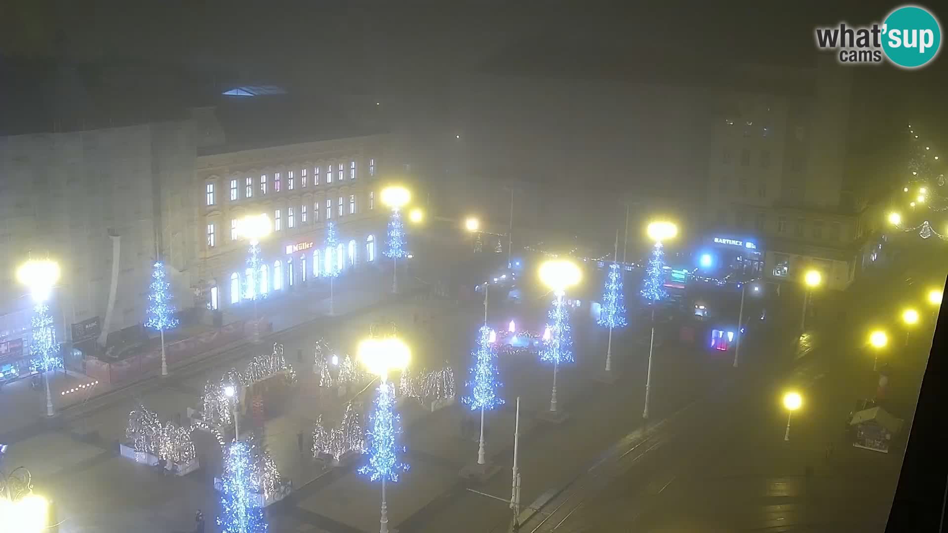 Ban Jelačić live cam Zagreb – Hotel Dubrovnik