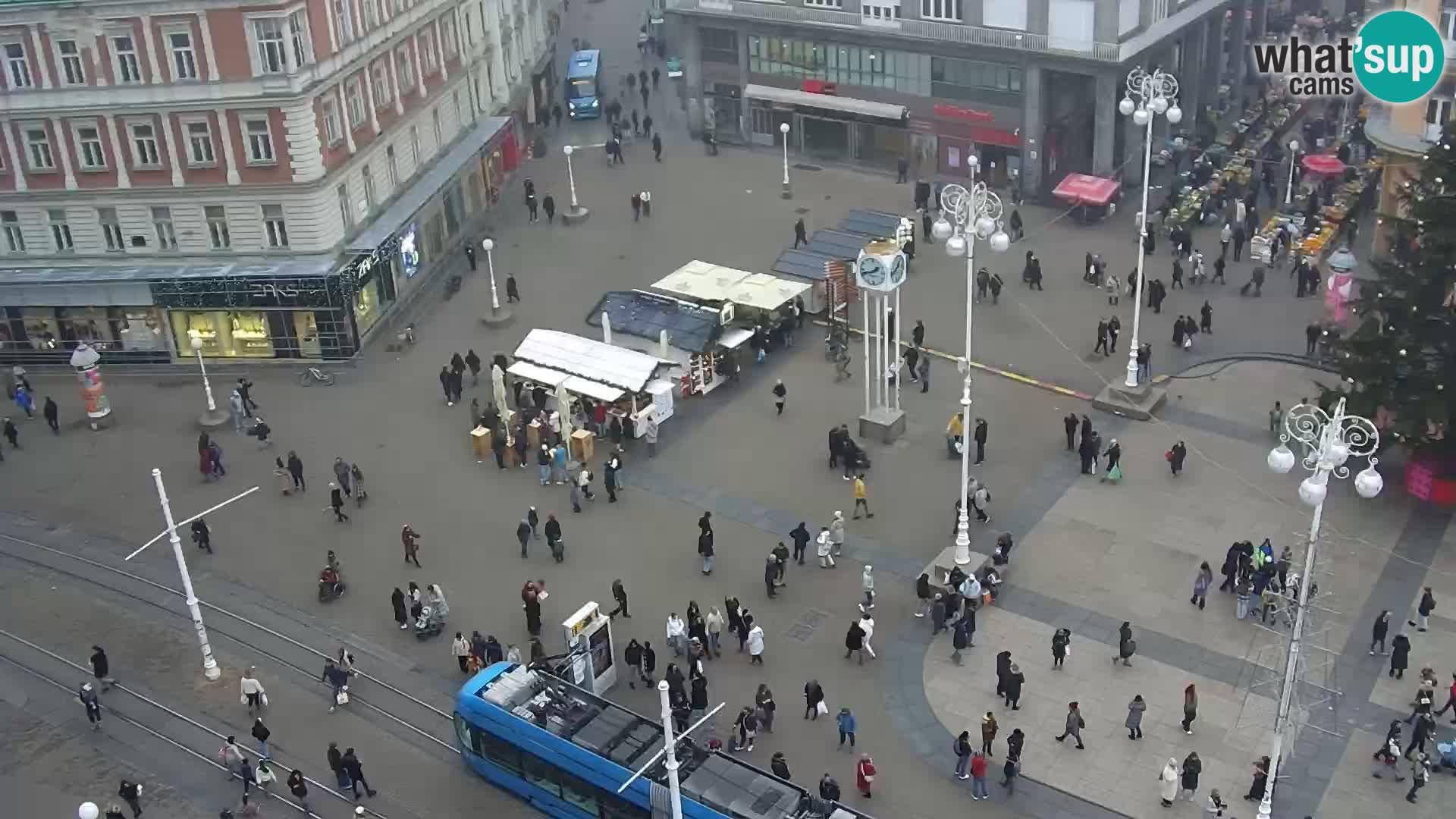 Ban Jelačić live cam Zagreb – Hotel Dubrovnik