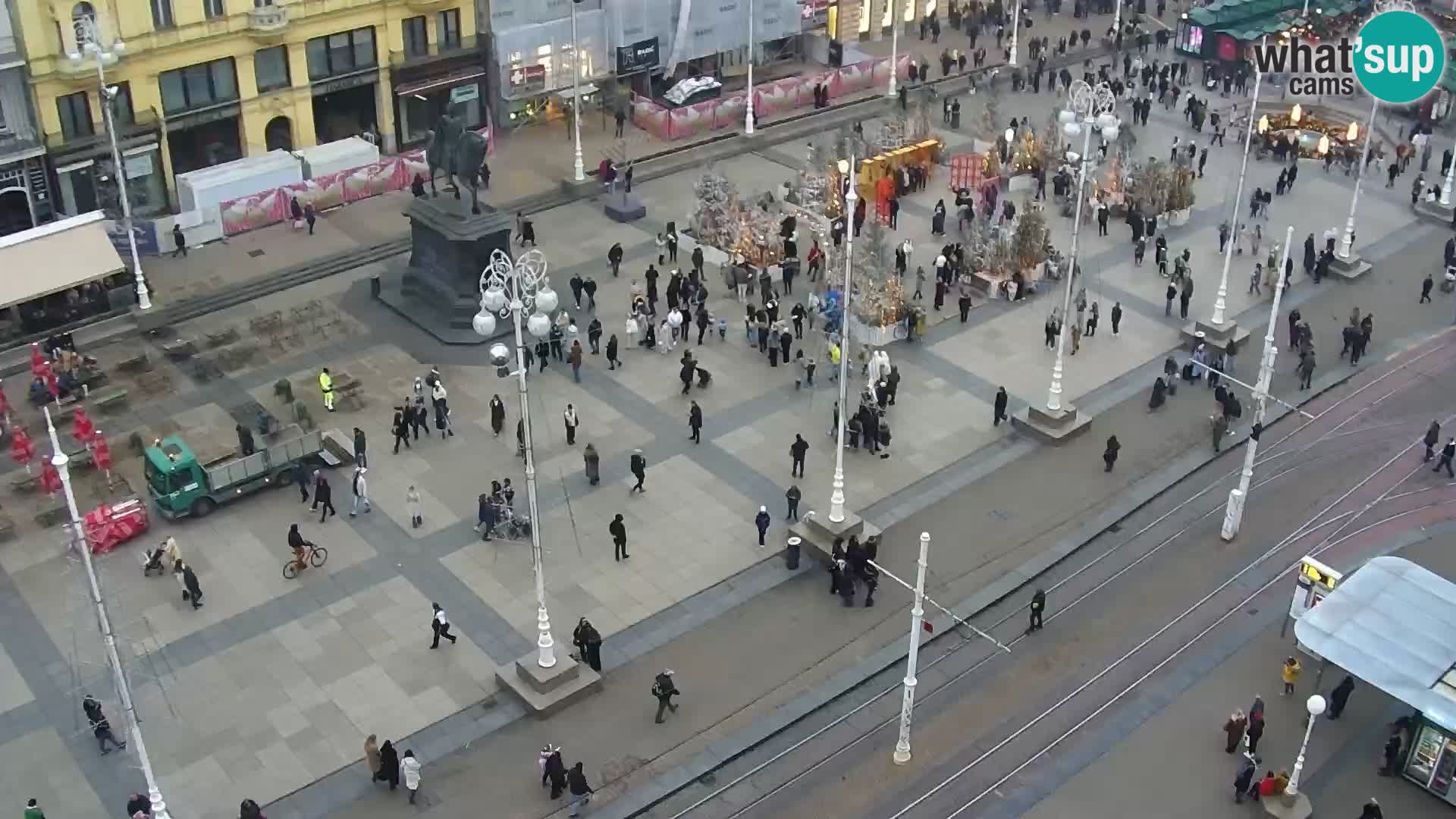 Ban Jelačić live cam Zagreb – Hotel Dubrovnik