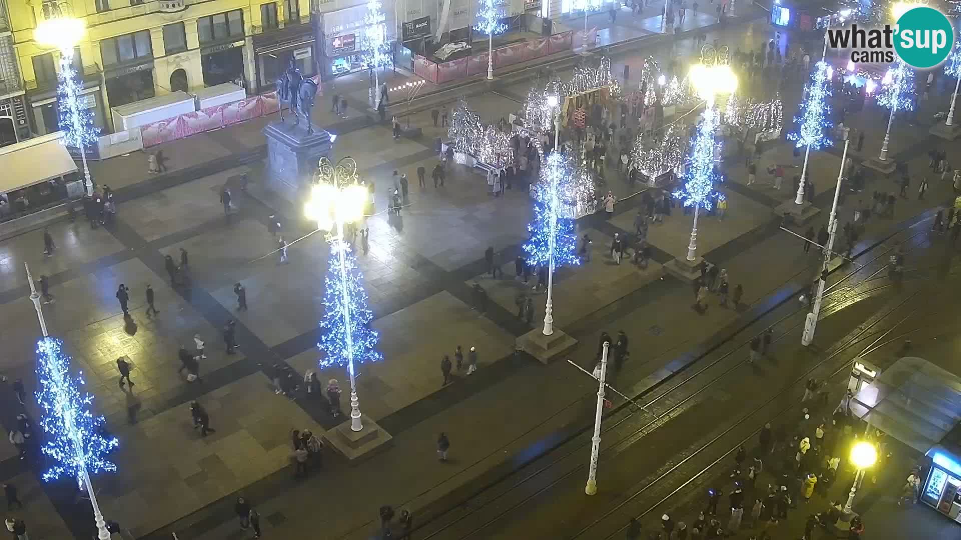 Ban Jelačić Platz  Live webcam Zagreb – Hotel Dubrovnik
