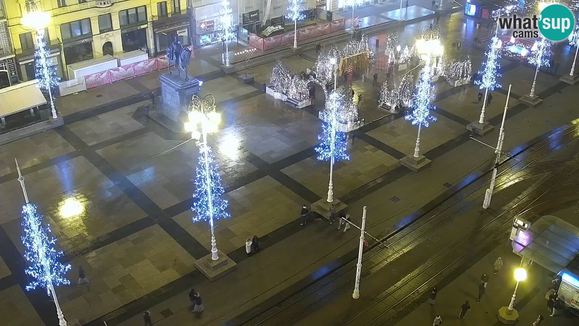 Ban Jelačić Platz  Live webcam Zagreb – Hotel Dubrovnik