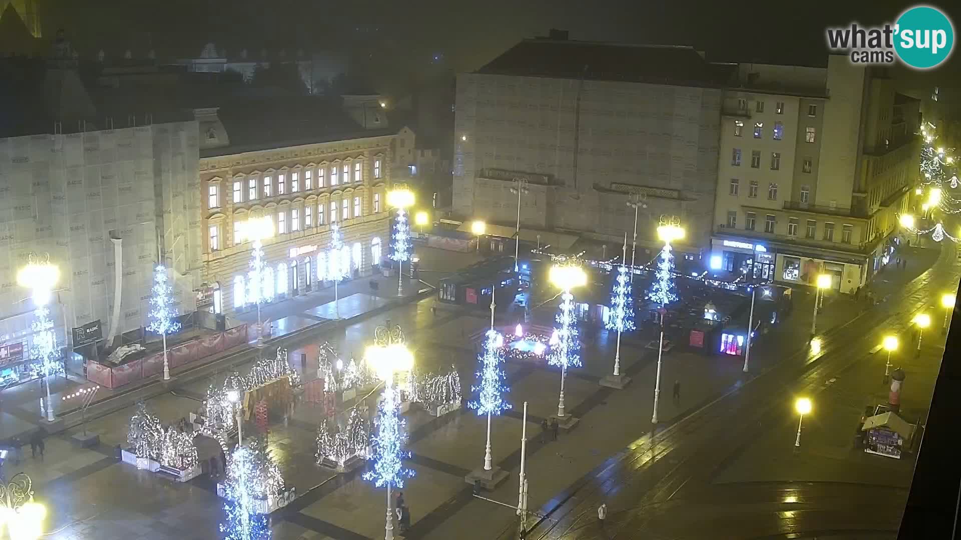 Piazza Ban Jelačić livecam Zagreb – Hotel Dubrovnik