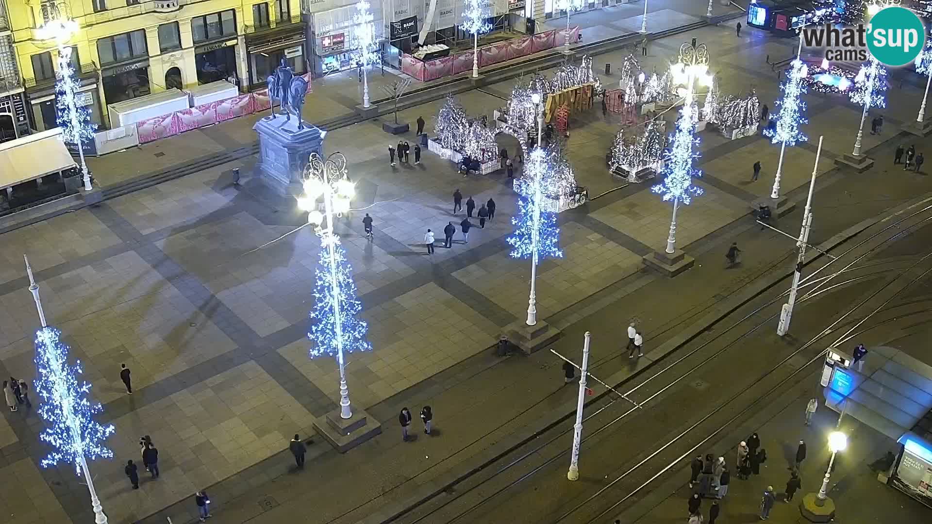 LIVE Webcam Zagreb Hotel Dubrovnik | Ban Jelačić square