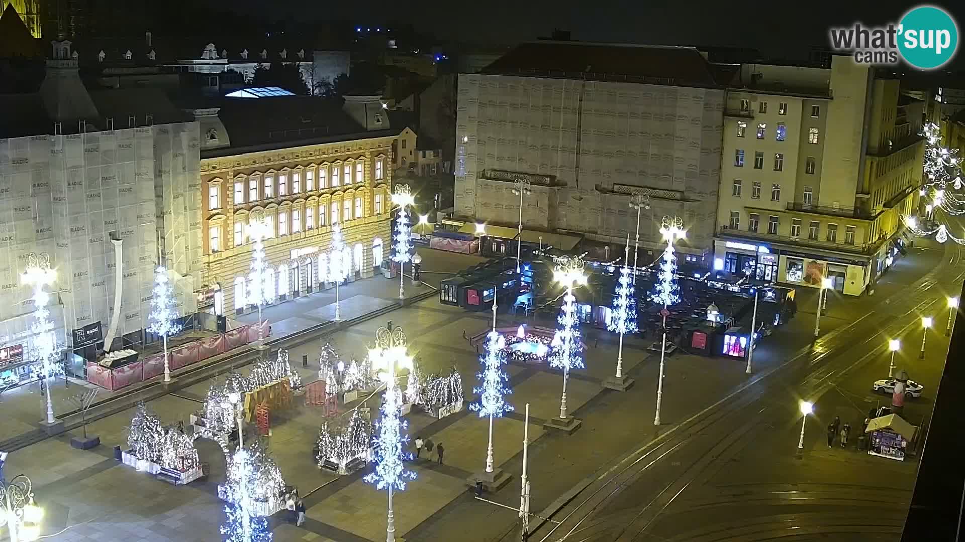 Piazza Ban Jelačić livecam Zagreb – Hotel Dubrovnik