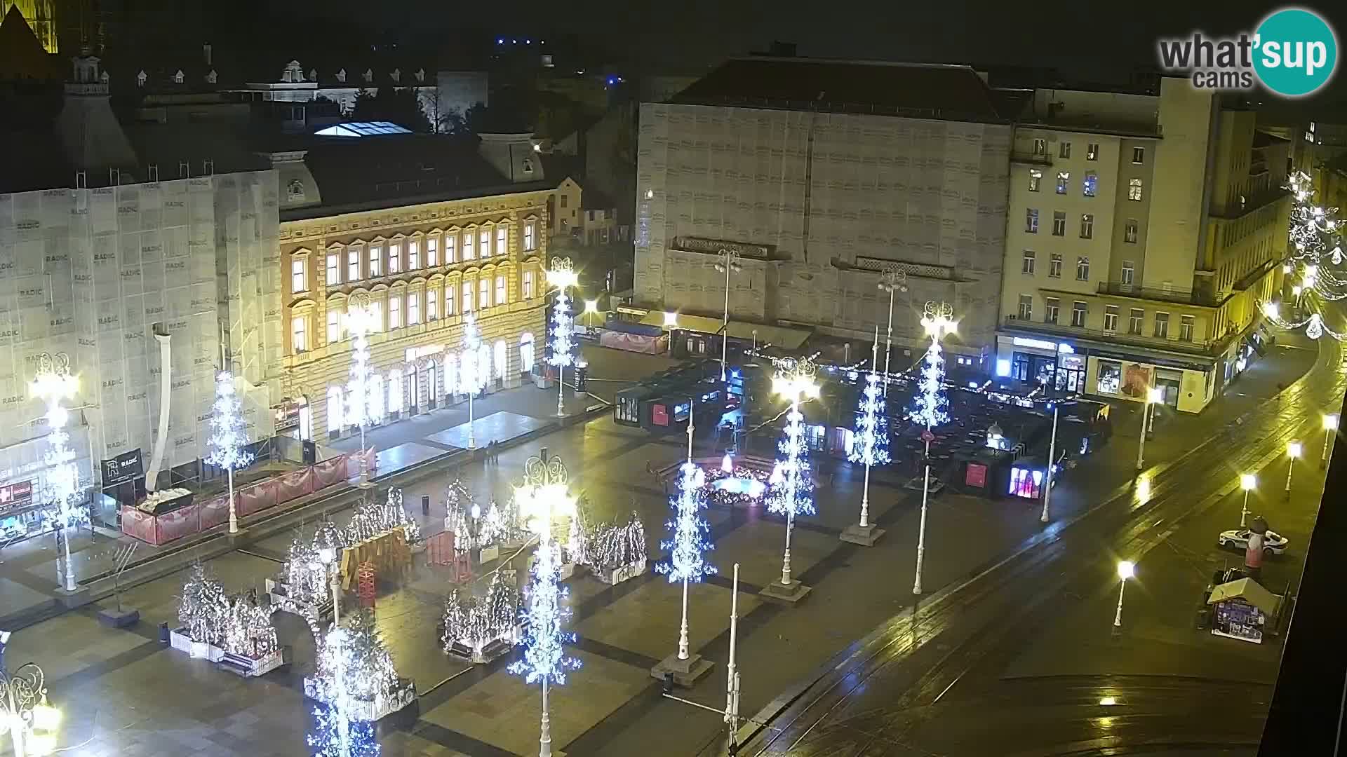 Piazza Ban Jelačić livecam Zagreb – Hotel Dubrovnik