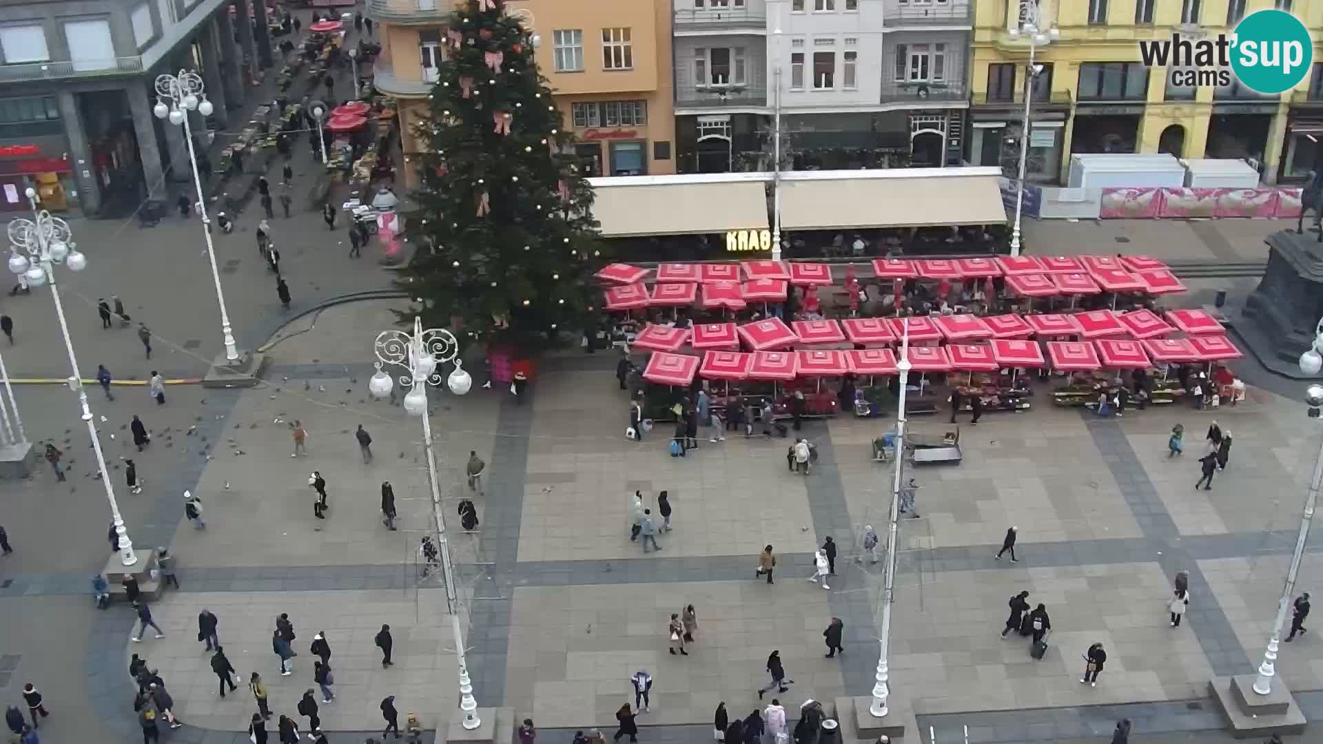 Ban Jelačić live cam Zagreb – Hotel Dubrovnik