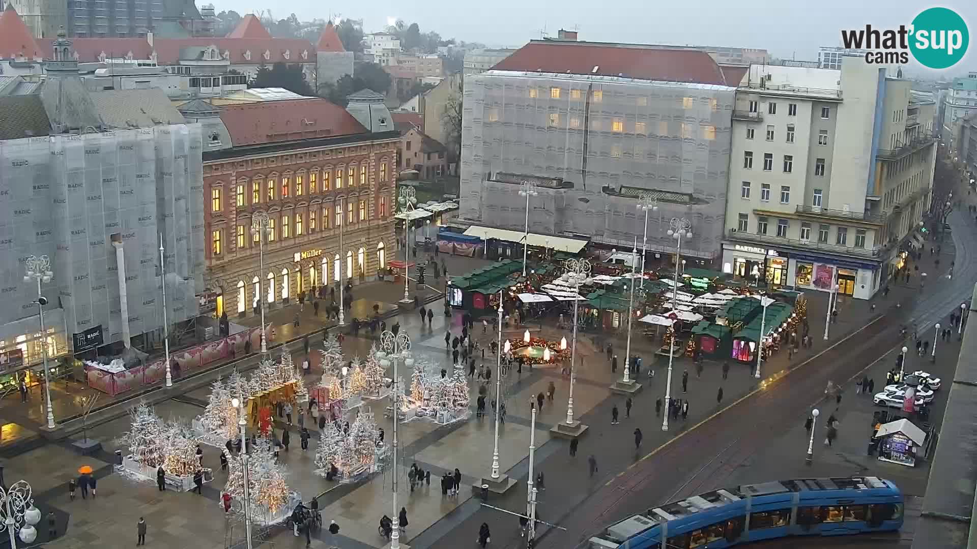 Ban Jelačić live cam Zagreb – Hotel Dubrovnik
