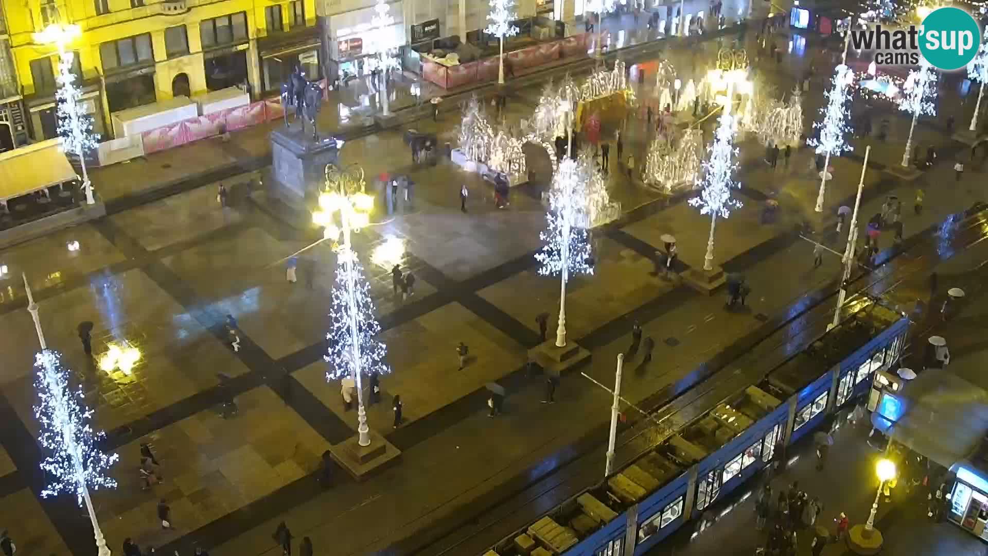 Ban Jelačić Platz  Live webcam Zagreb – Hotel Dubrovnik
