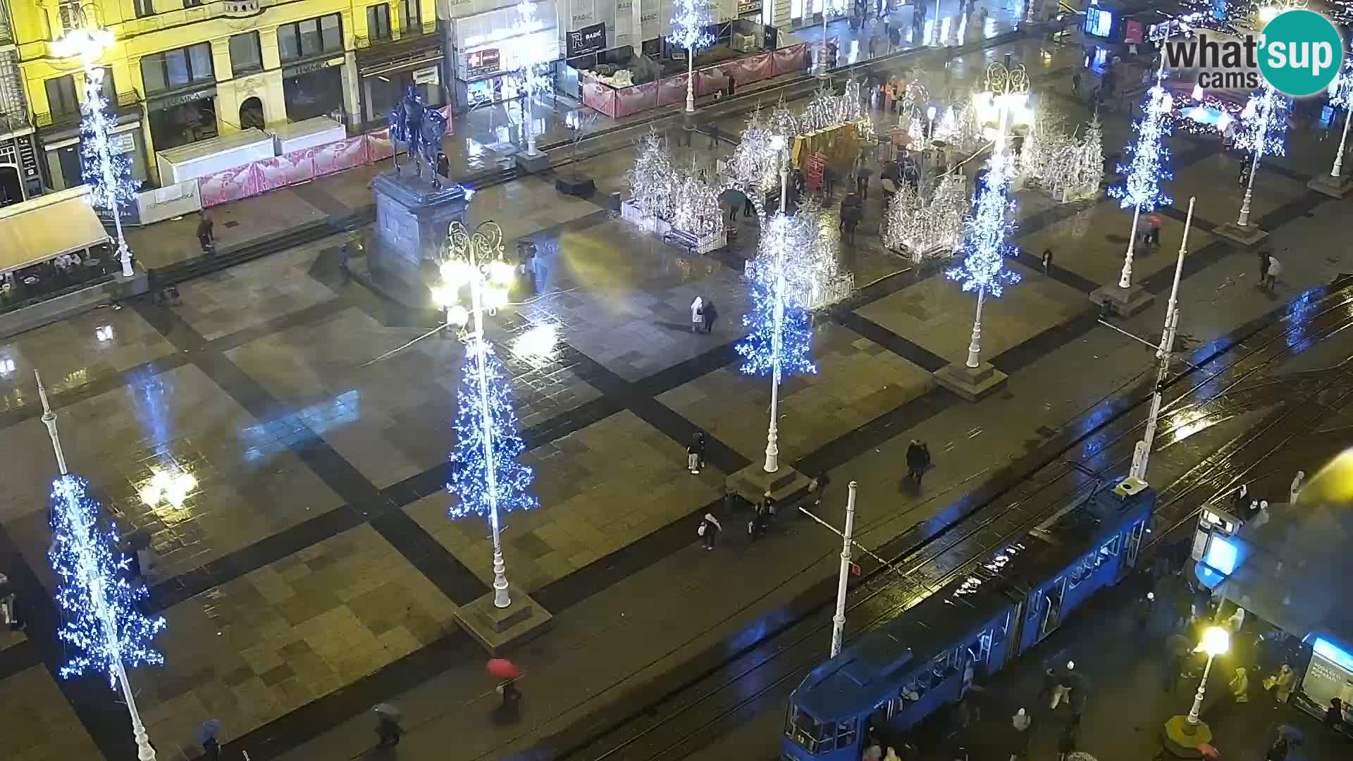 Ban Jelačić Platz  Live webcam Zagreb – Hotel Dubrovnik