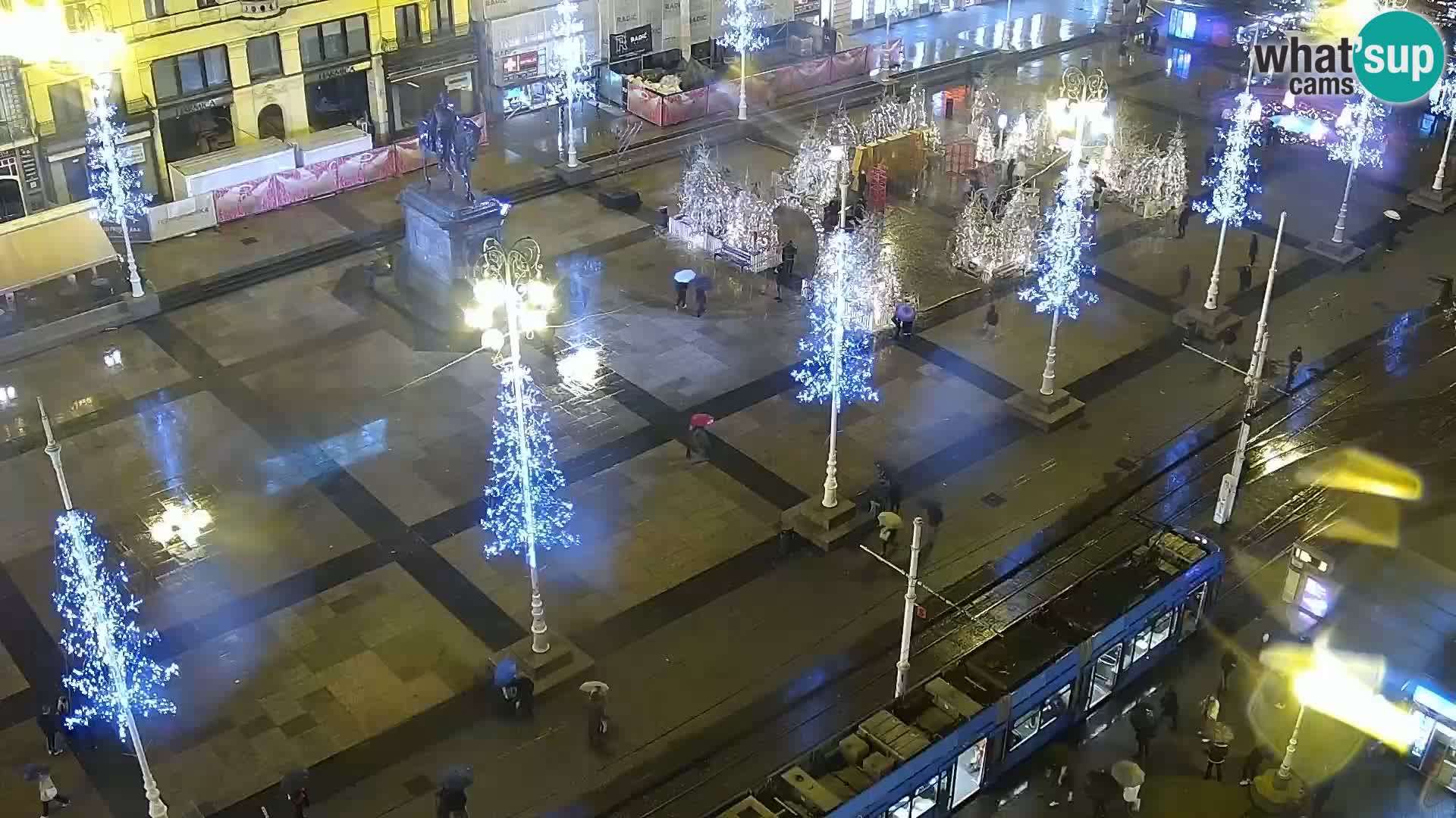 LIVE Webcam Zagreb Hotel Dubrovnik | Ban Jelačić square
