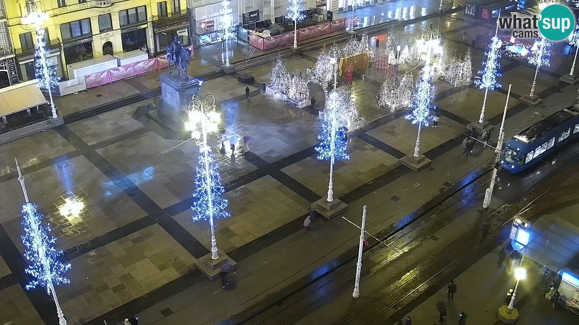 LIVE Webcam Zagreb Hotel Dubrovnik | Ban Jelačić square