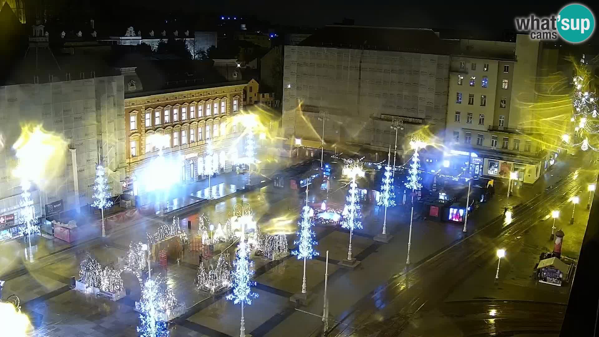 Plaza Ban Jelačić camera en vivo Zagreb – Hotel Dubrovnik