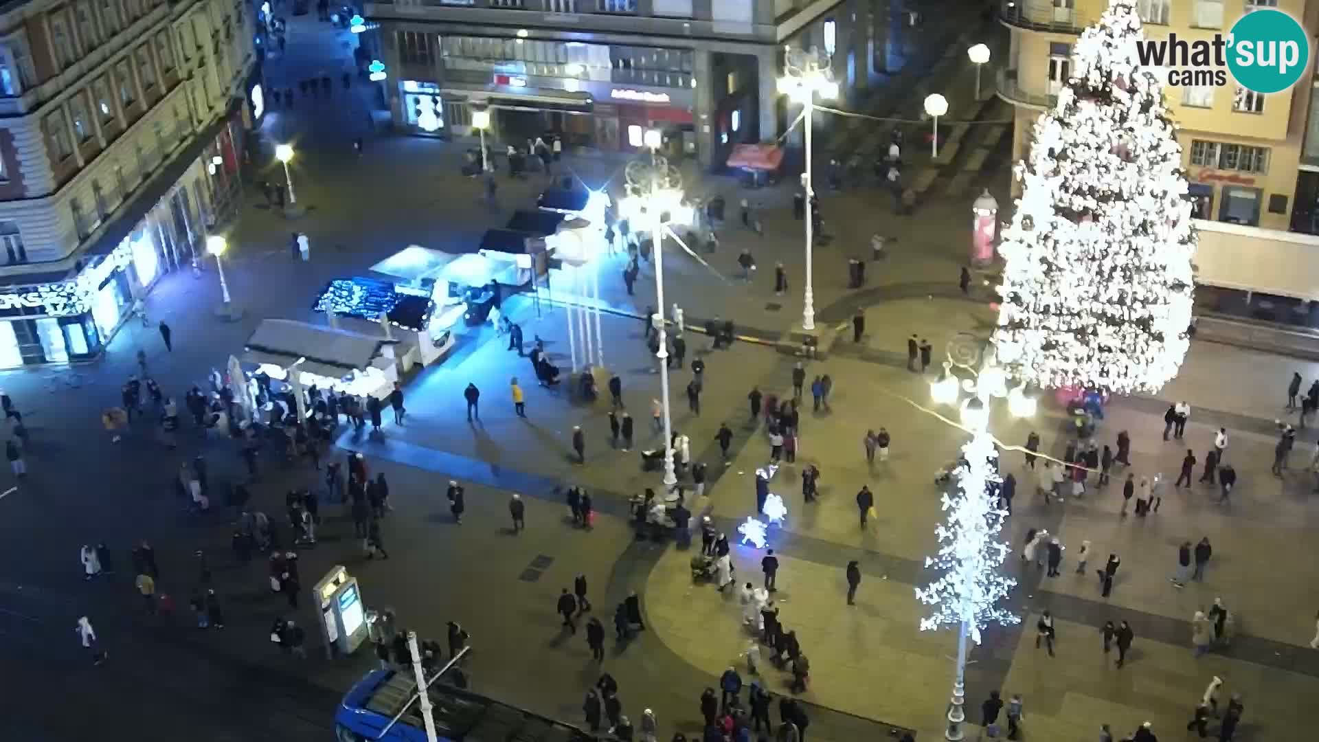 LIVE Webcam Zagreb Hotel Dubrovnik | Ban Jelačić square