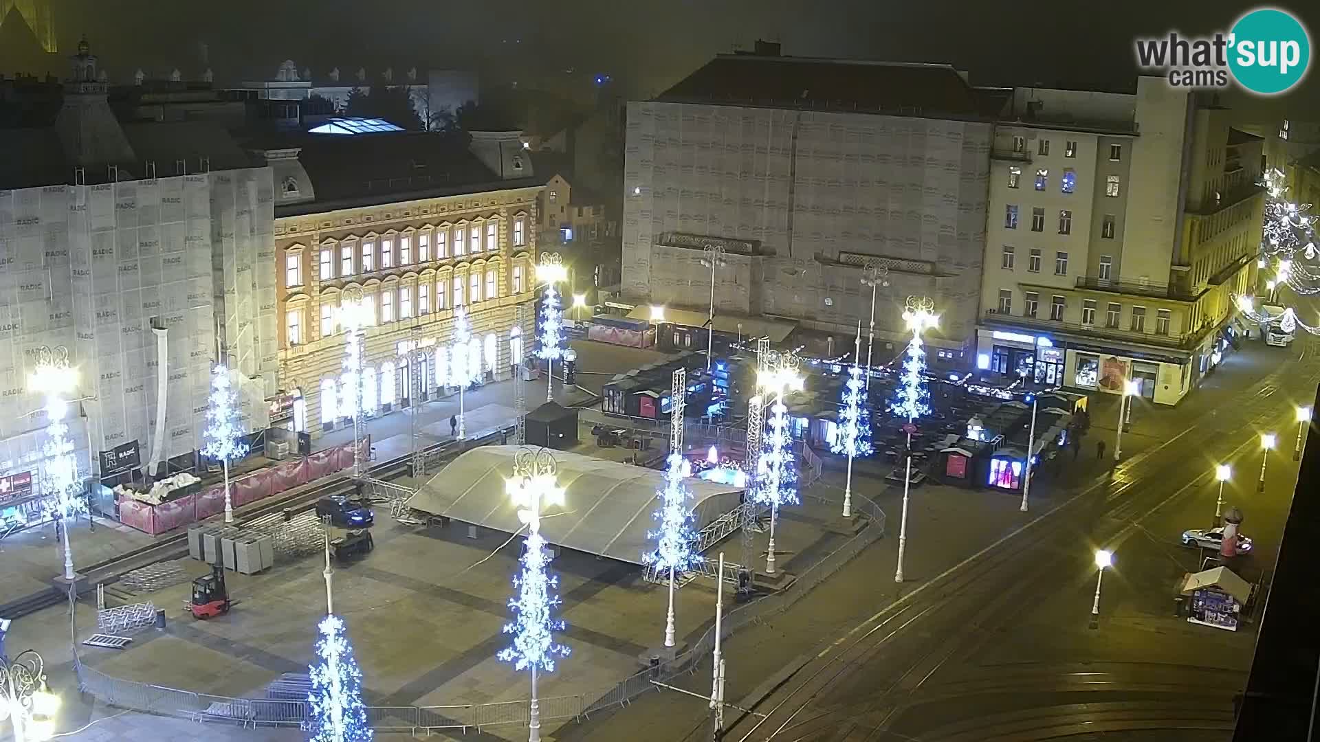 Ban Jelačić Platz  Live webcam Zagreb – Hotel Dubrovnik