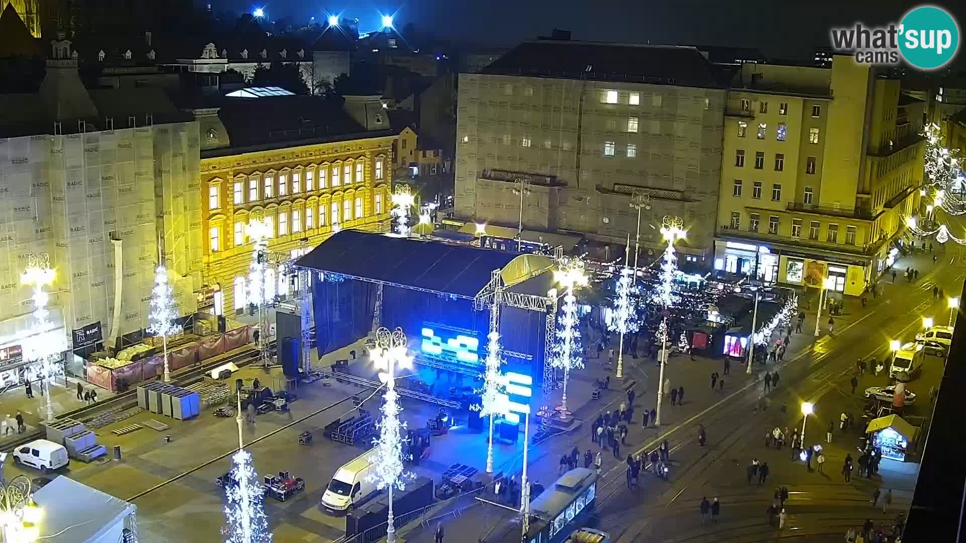 Ban Jelačić live cam Zagreb – Hotel Dubrovnik