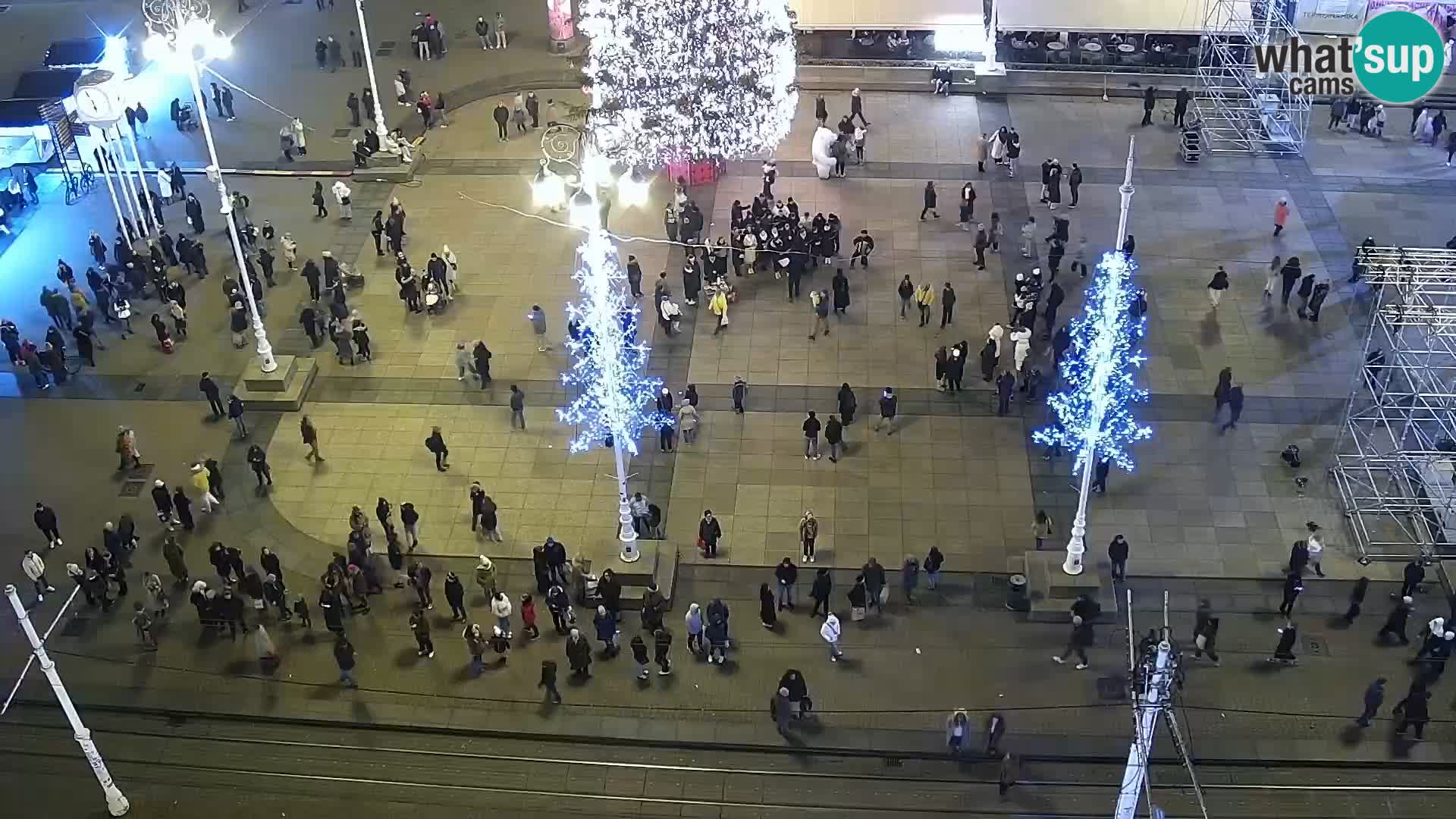 Ban Jelačić live cam Zagreb – Hotel Dubrovnik