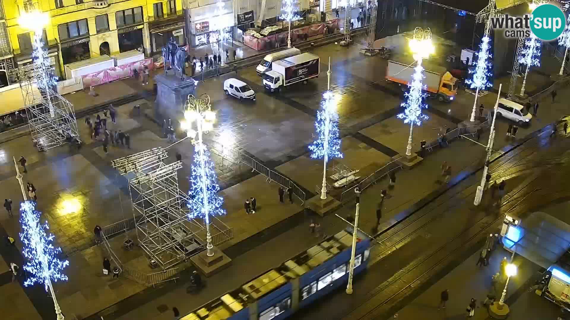 Ban Jelačić live cam Zagreb – Hotel Dubrovnik