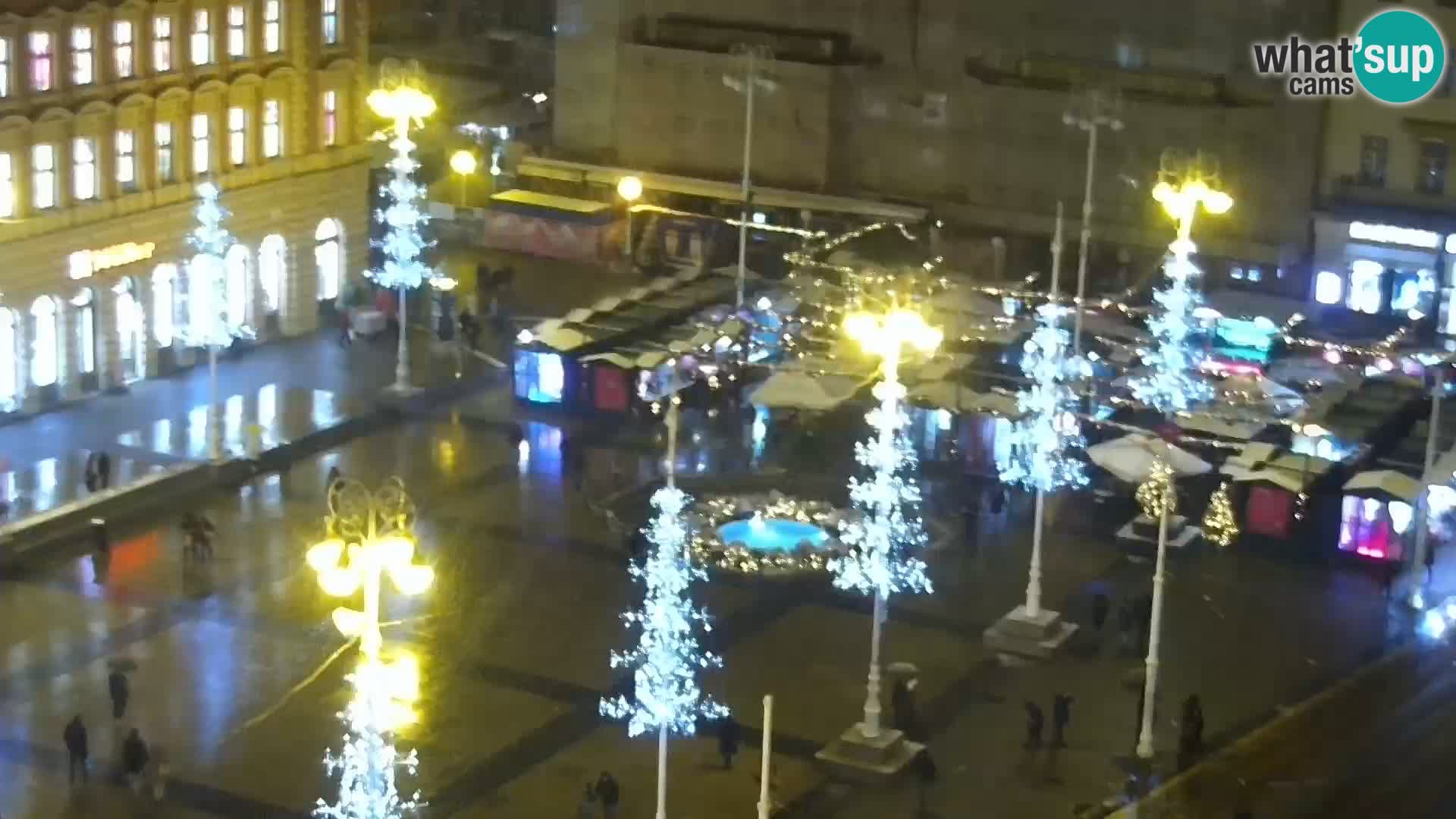 Piazza Ban Jelačić livecam Zagreb – Hotel Dubrovnik