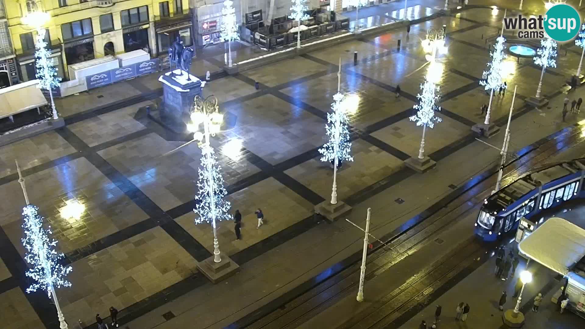 LIVE Webcam Zagreb Hotel Dubrovnik | Ban Jelačić square