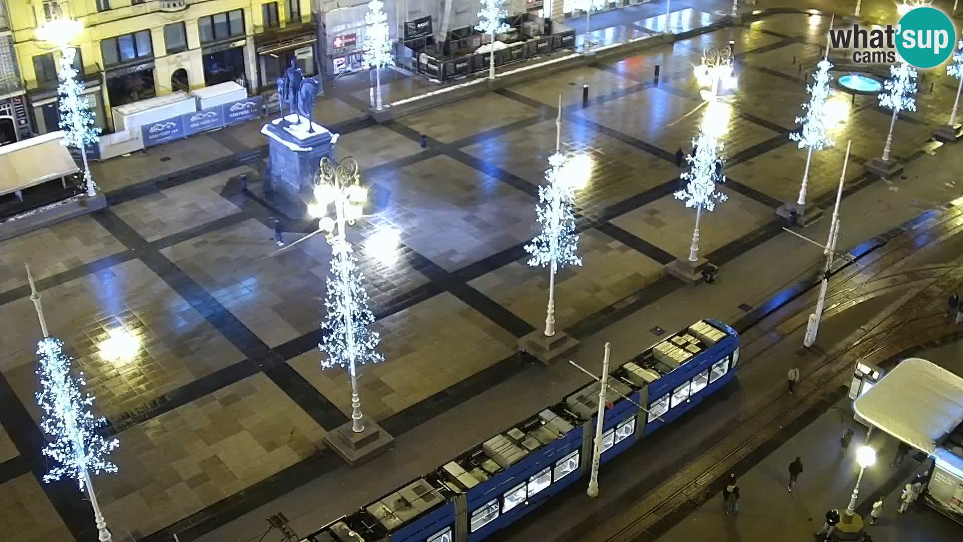 Ban Jelačić Platz Live webcam Zagreb – Hotel Dubrovnik