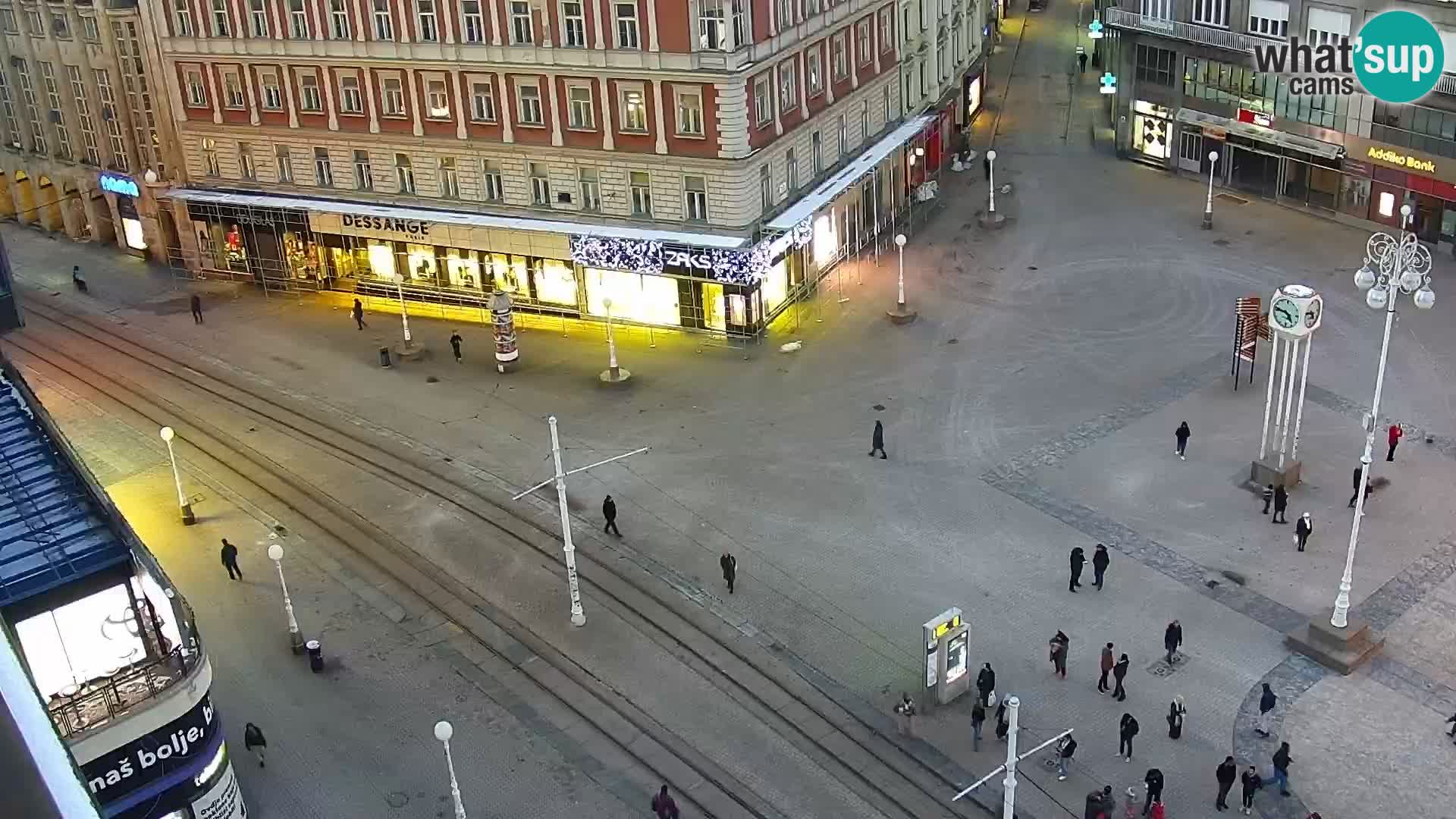 Ban Jelačić live cam Zagreb – Hotel Dubrovnik
